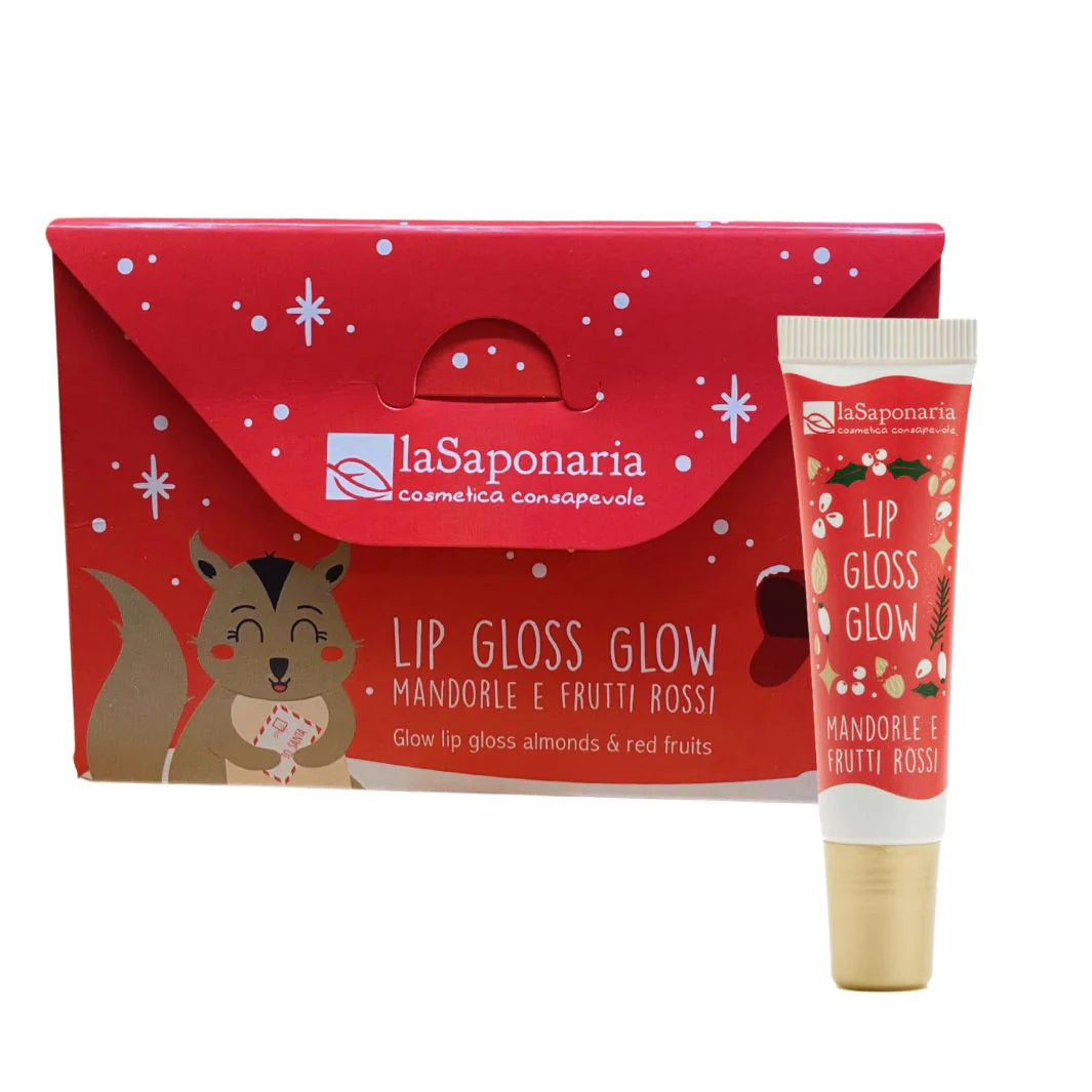 Lip gloss Glow - Mandorle & Frutti Rossi