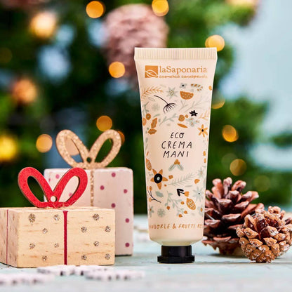 Crema mani MANDORLE &amp; FRUTTI ROSSI - Christmas edition