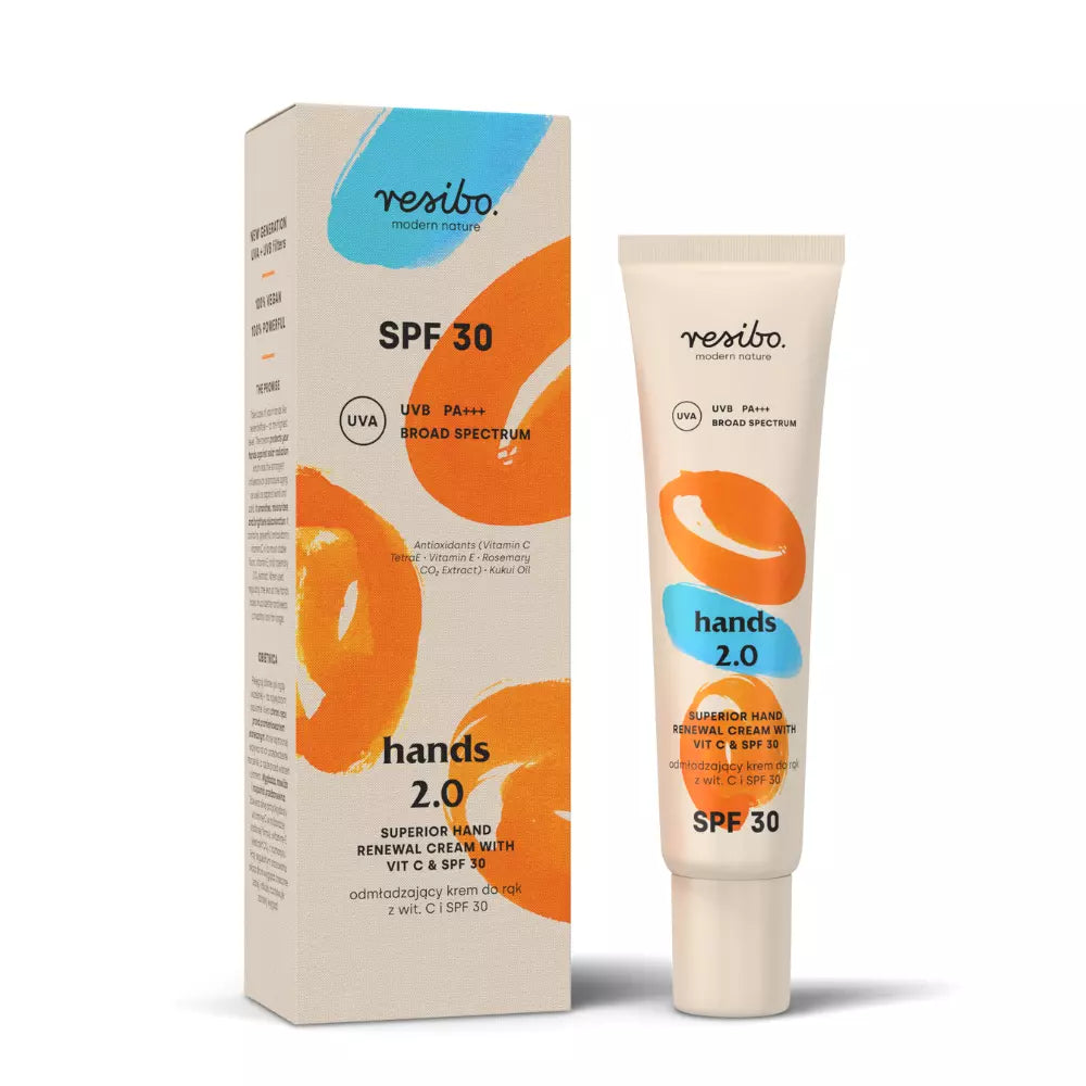 HANDS 2.0 - Crema mani rigenerante SPF 30 e vitamina C