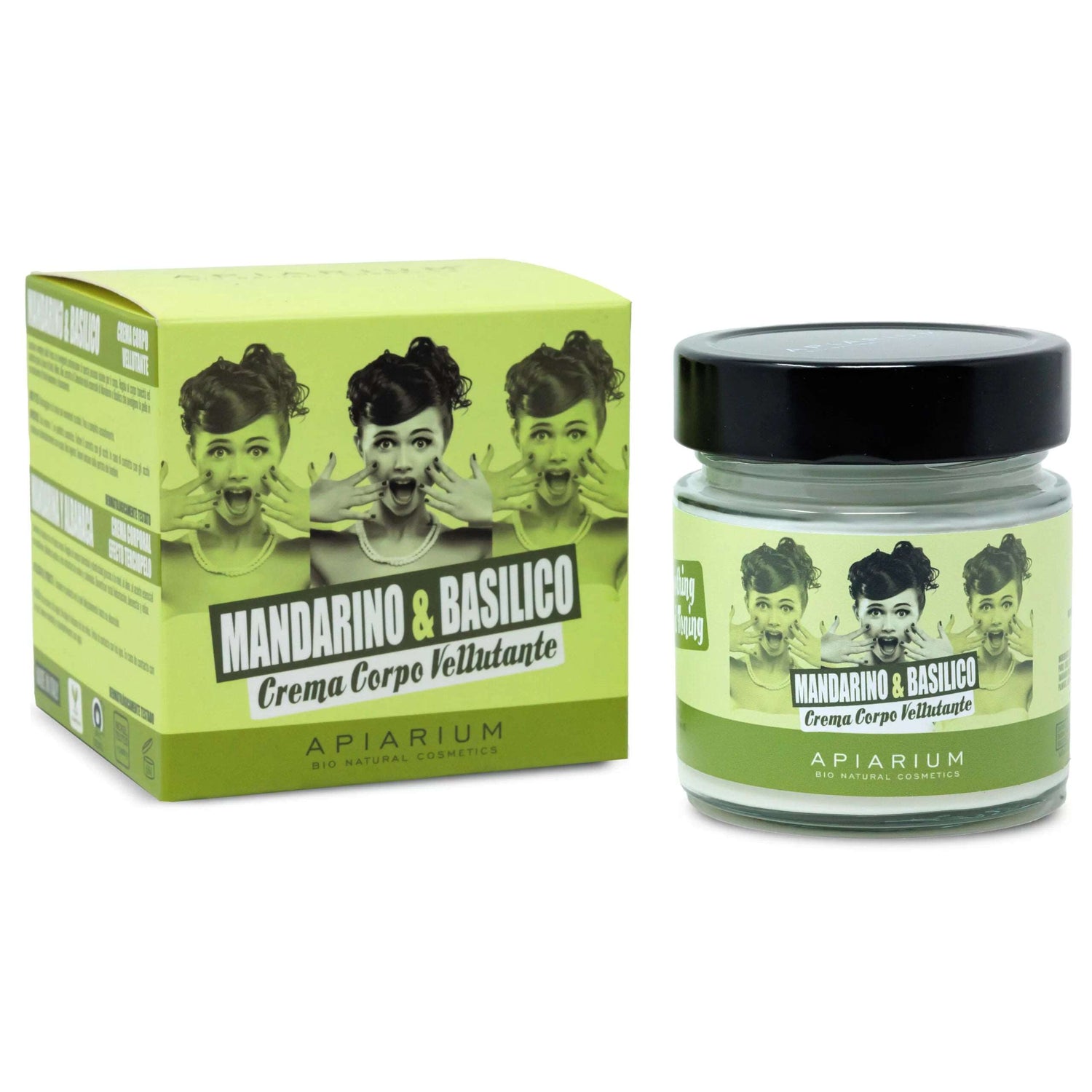 Crema corpo vellutante MANDARINO E BASILICO