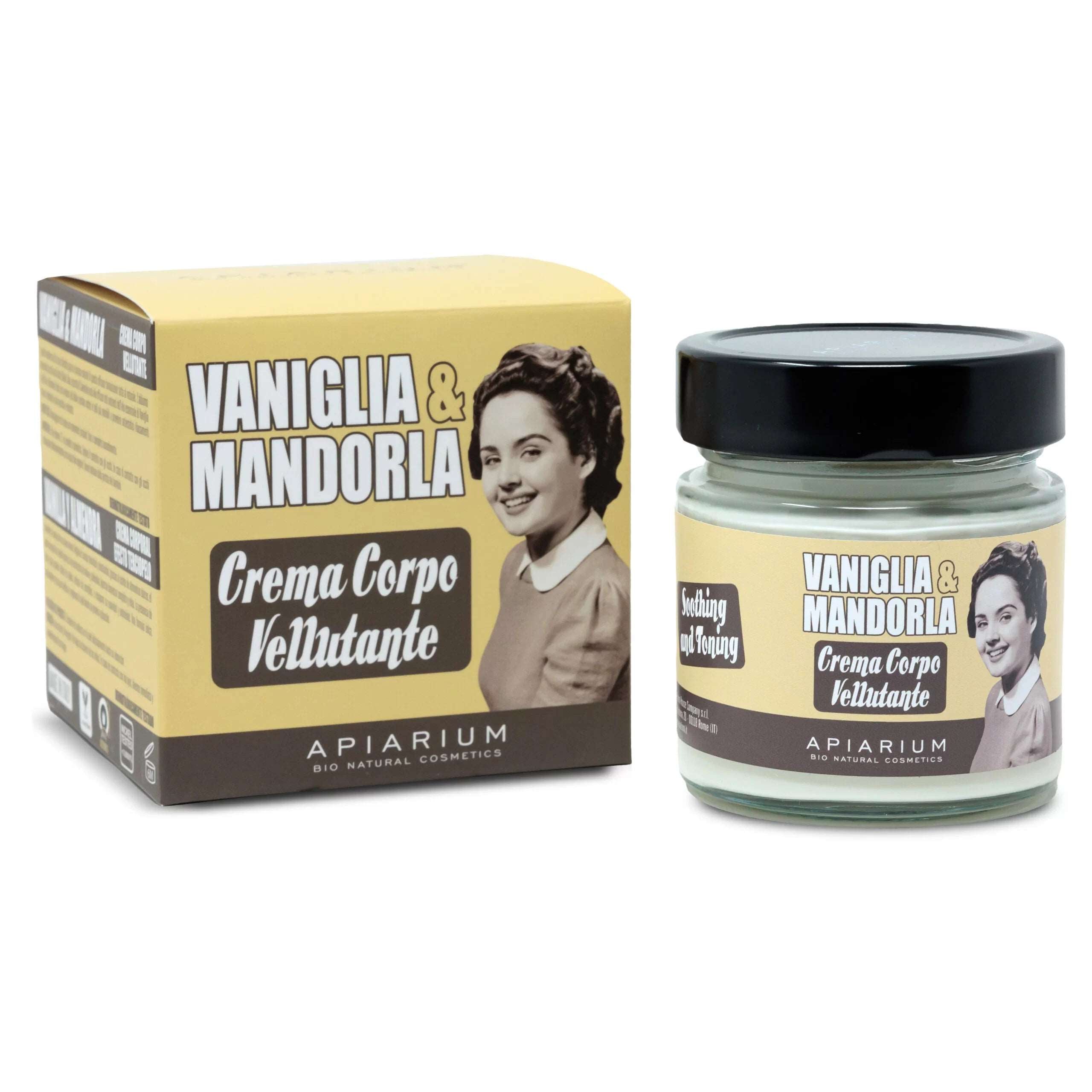 Crema corpo vellutante VANIGLIA E MANDORLA