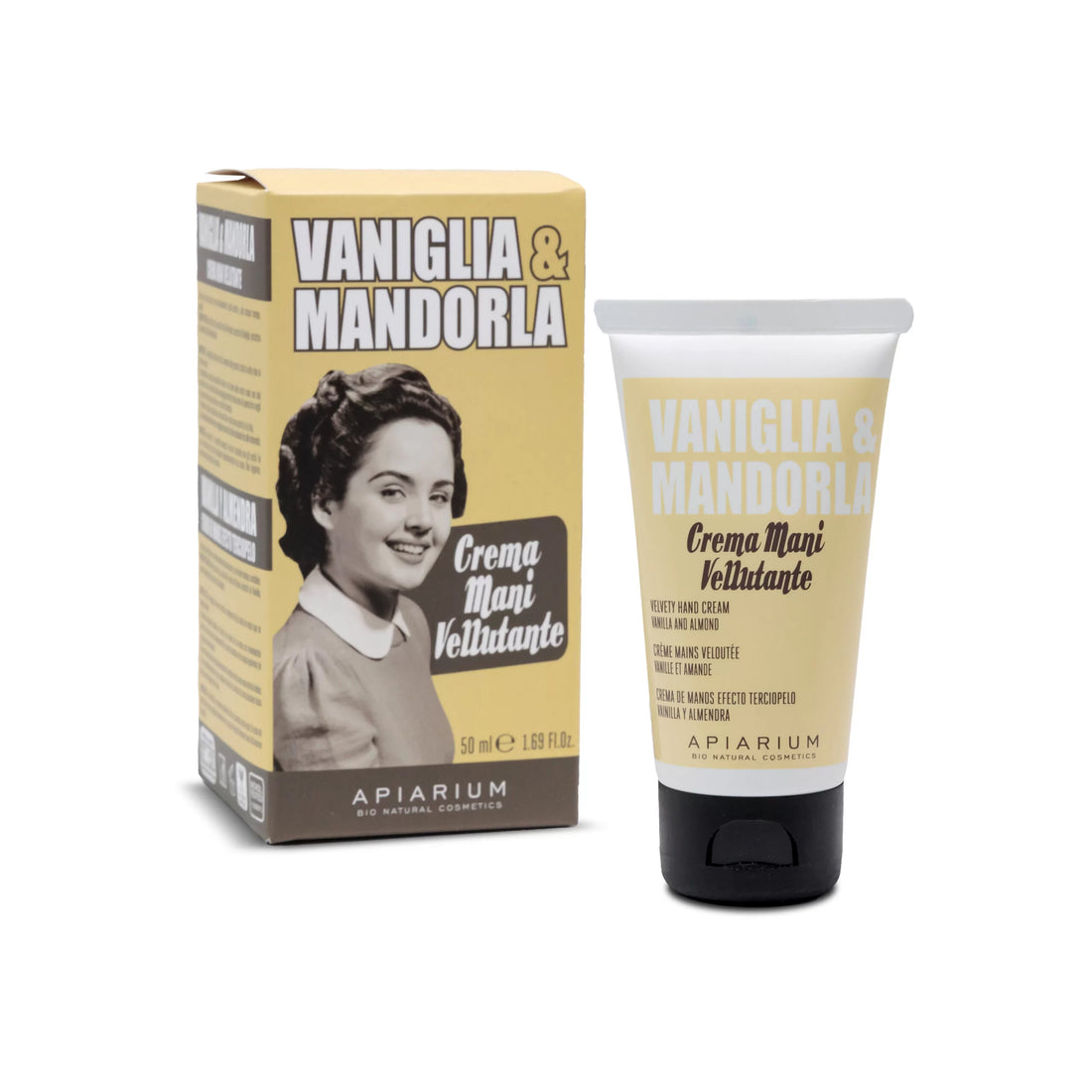 Crema mani vellutante VANIGLIA E MANDORLA