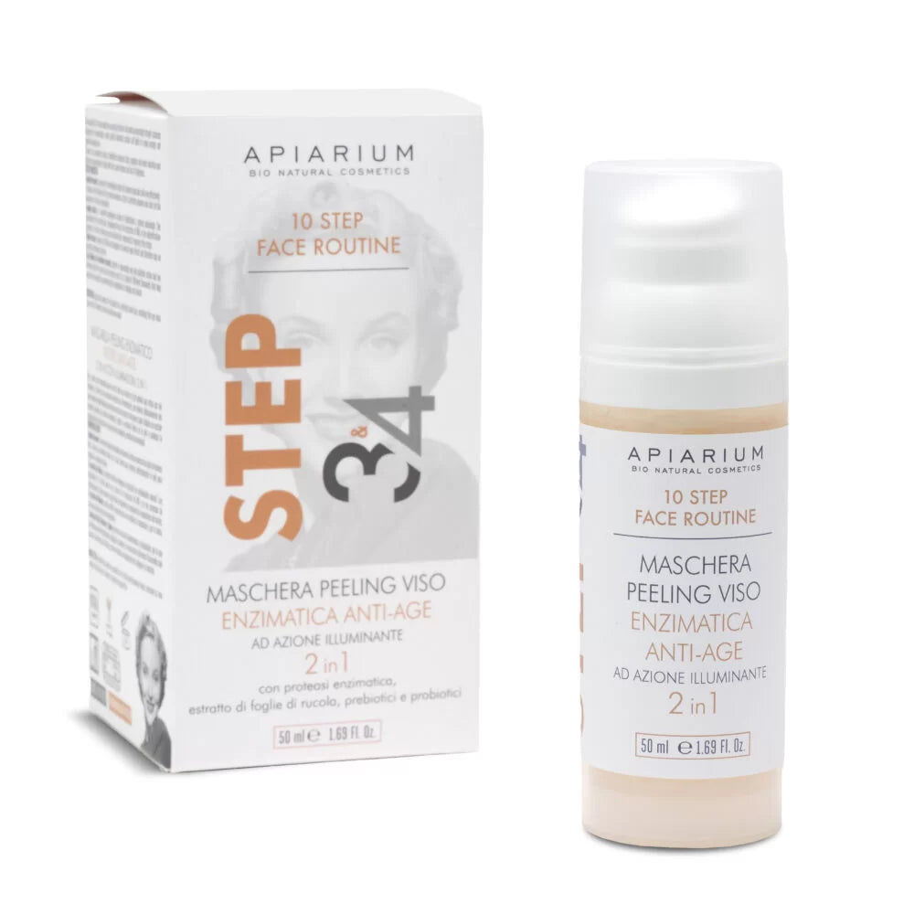 Maschera peeling enzimatica anti-age - Step 3&amp;4