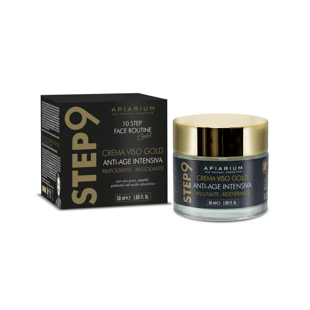 Crema viso GOLD anti-age intensiva – Step 9