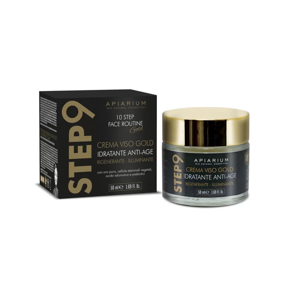 Crema viso GOLD idratante anti-age – Step 9